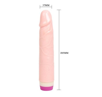 Penis naturalny żelowy wibrator realistyczny 21cm